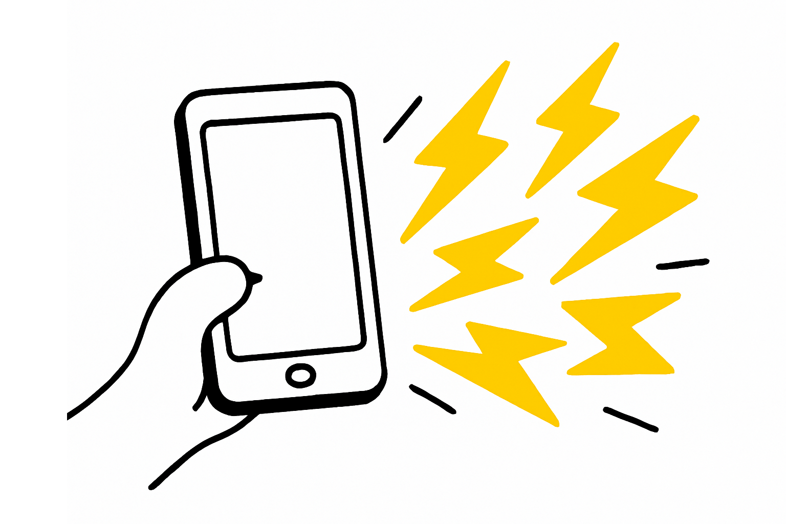 Lightning payments from a mobile device